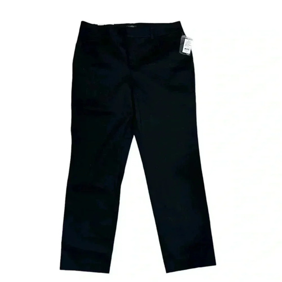 Lord & Taylor Black Kelly Ankle Pants Size 14 - Picture 1 of 7